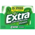 thumbnail image 1 of EXTRA Spearmint Sugarfree Gum, 35 Stick, Pack of 6, 1 of 6
