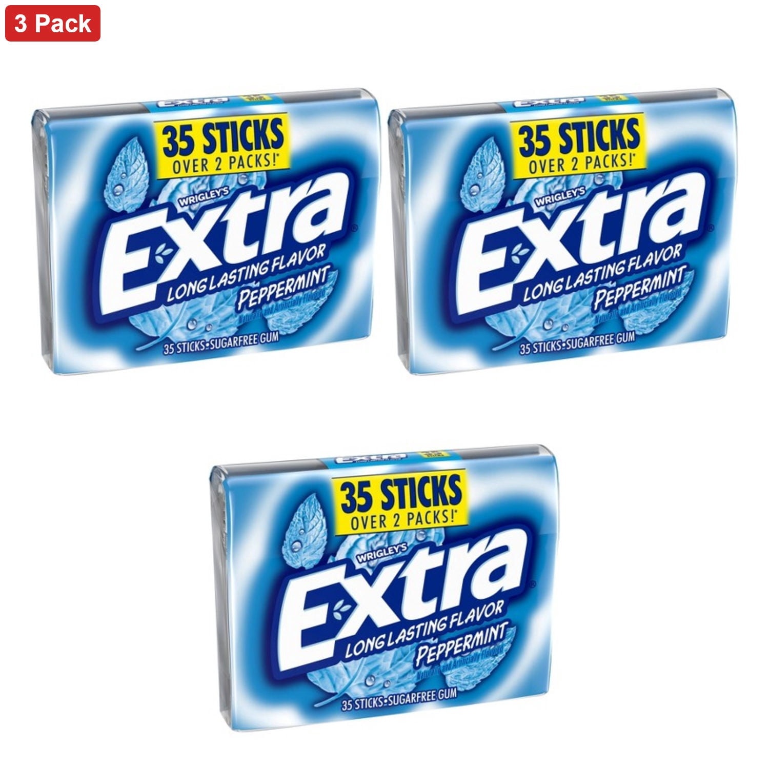 EXTRA Sugar-Free Peppermint Gum - 35ct