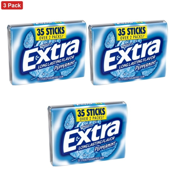 EXTRA Sugar-Free Peppermint Gum - 35ct
