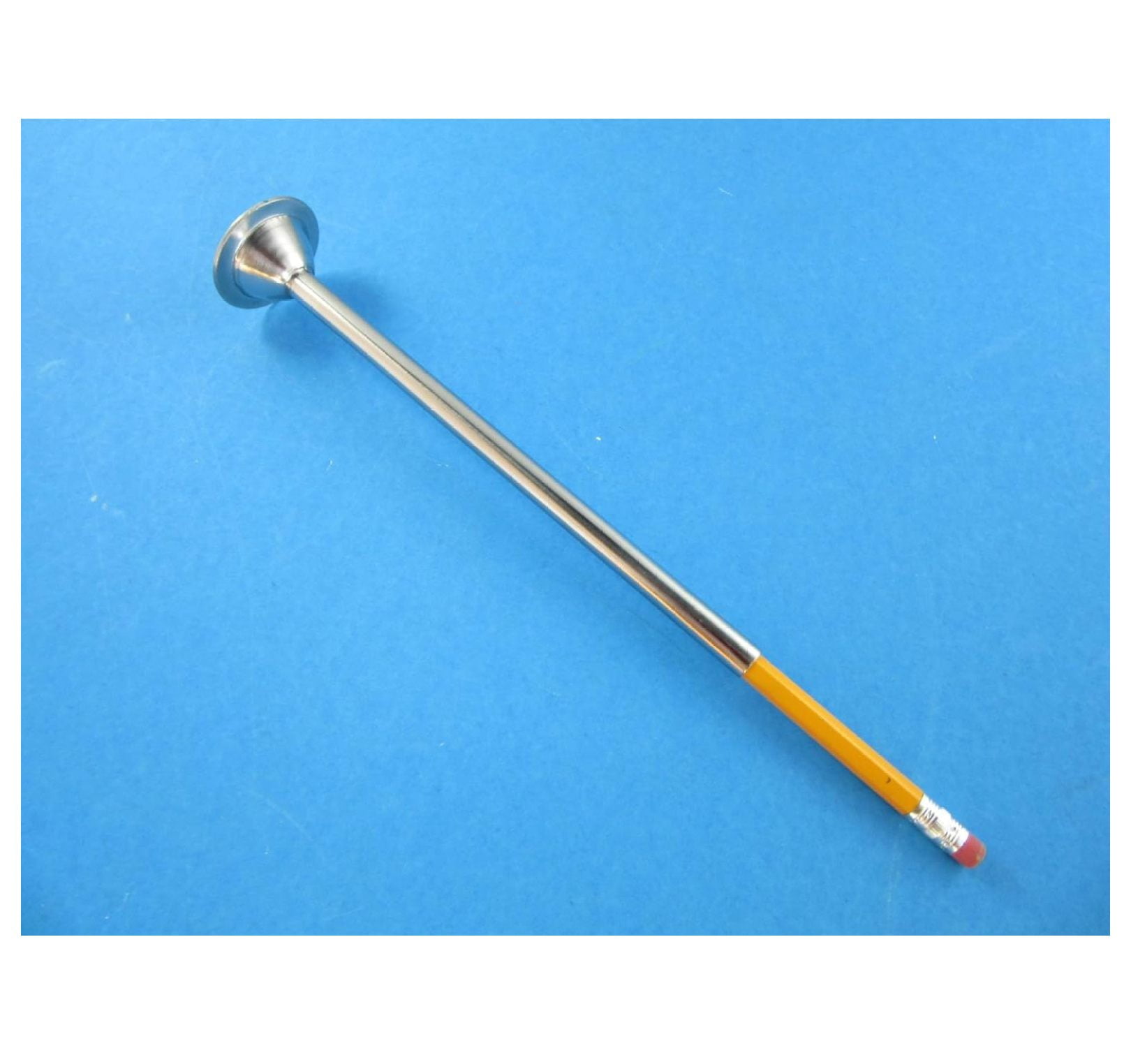 EXTRA long 3/8" snack stick tube horn for sausage stuffers. 2" Base for