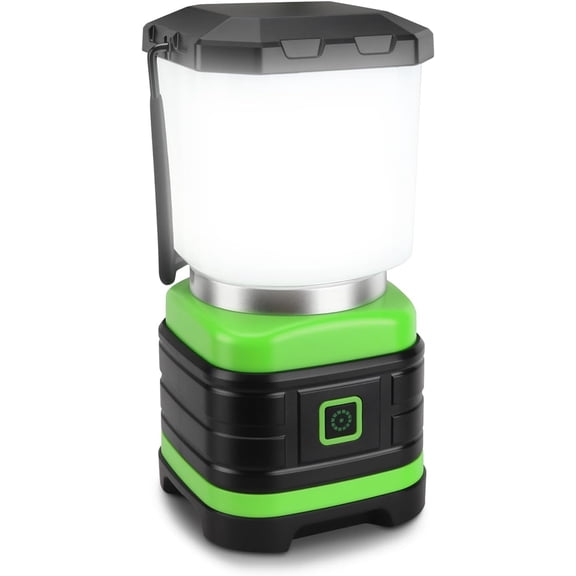 EXTRASTAR Camping Lantern, Lanterns for Power Outages, 2 Flash Modes, 260 Lumen max, Battery Powered Gear Camping, Hiking, Fishing, Hurricane, Storm, Outage, 1 Pack