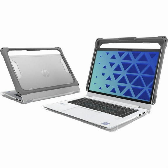 Extreme Shell-FL3 Slide Case for HP Fortis G1m Chromebook 11.6" Clamshell (MediaTek Processor) (Grey/Slide-On Top, PC Bottom)