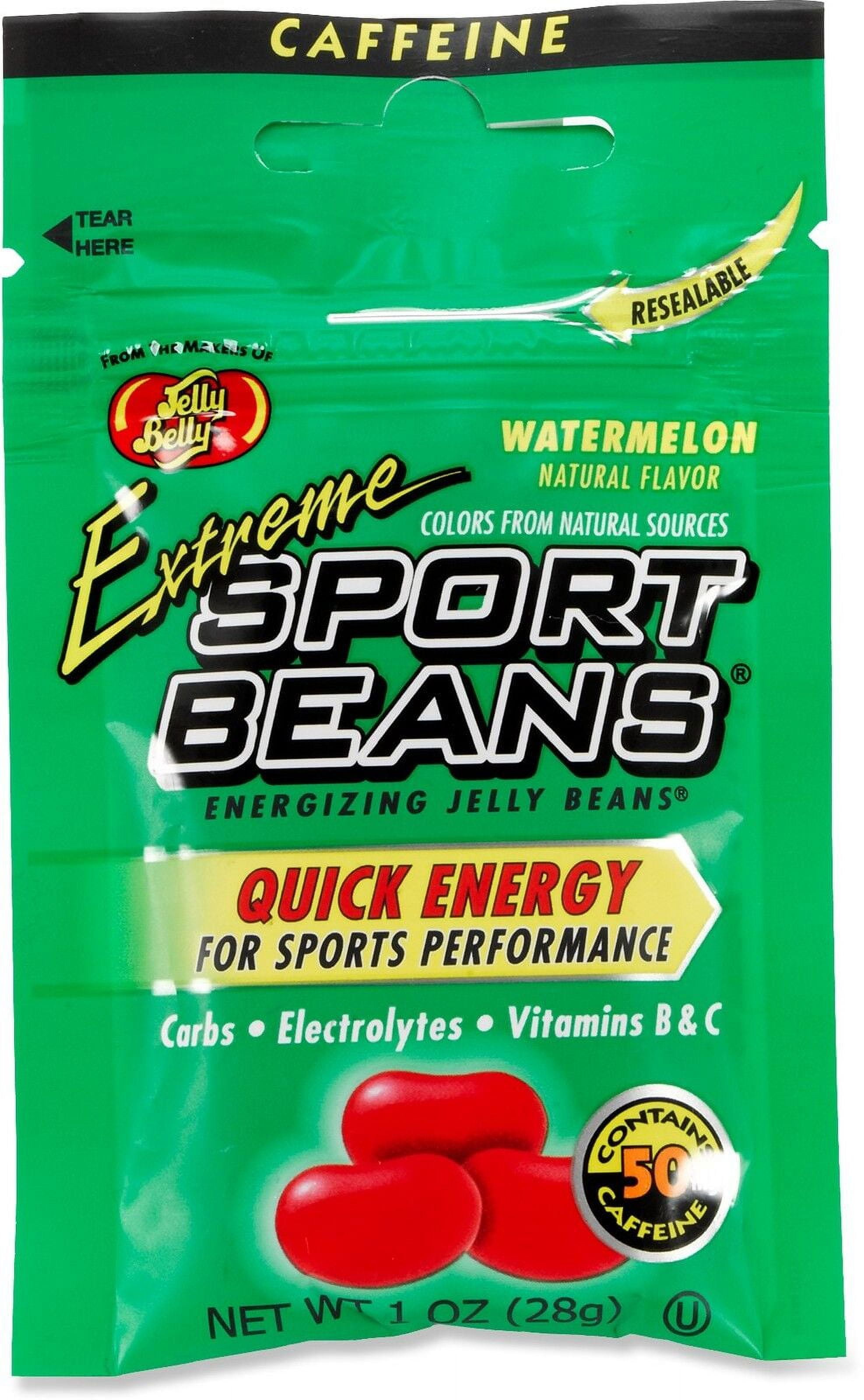 EXTREME WATERMELON SPORT BEANS by Jelly Belly Energizing 1 Pack