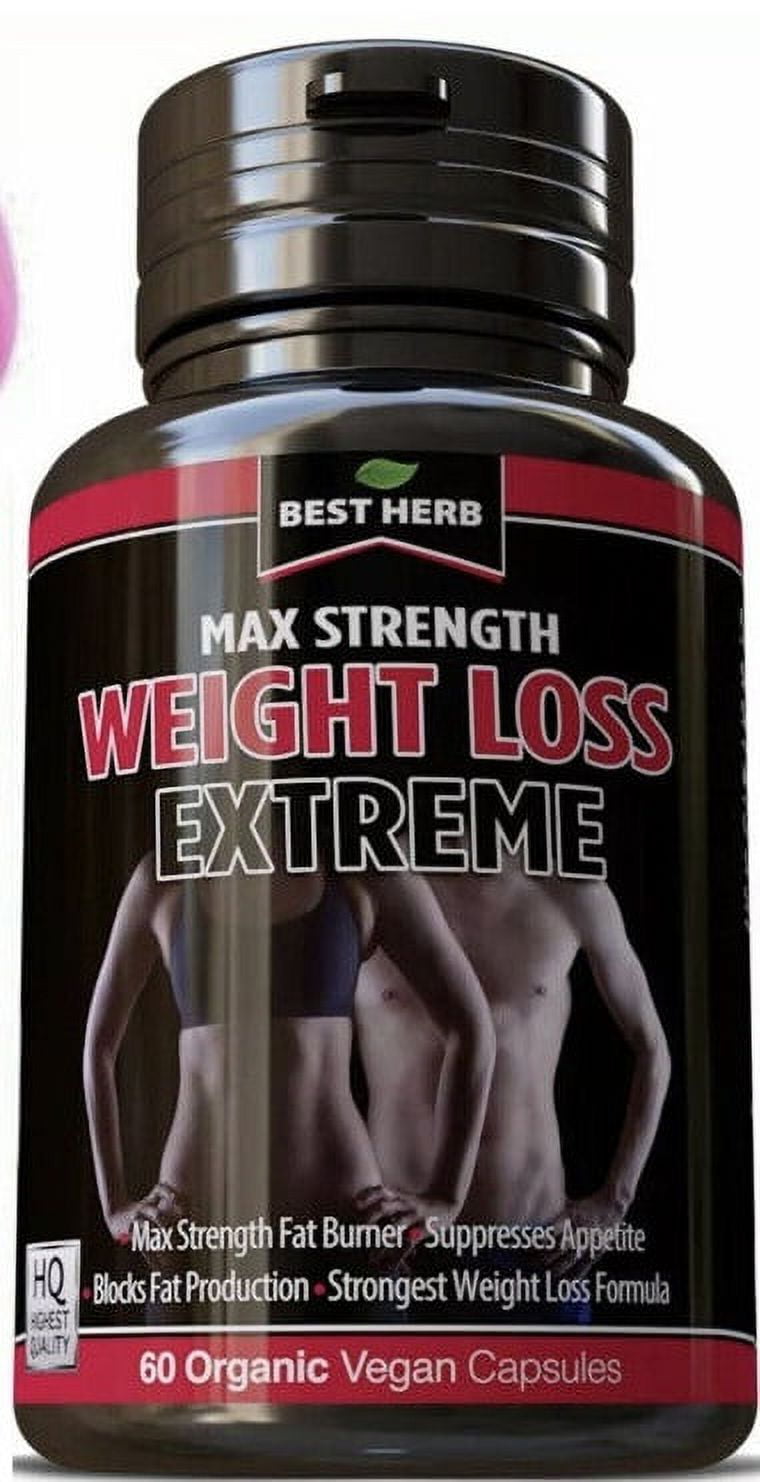 EXTREME WEIGHT LOSS SLIMMING PILL BELLY FAT BURNER DIET SUPPLEMENT MEN WOMEN 60 capsule