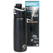 GoMist 25oz. Misting and Drinking Bottle , Midnight Black