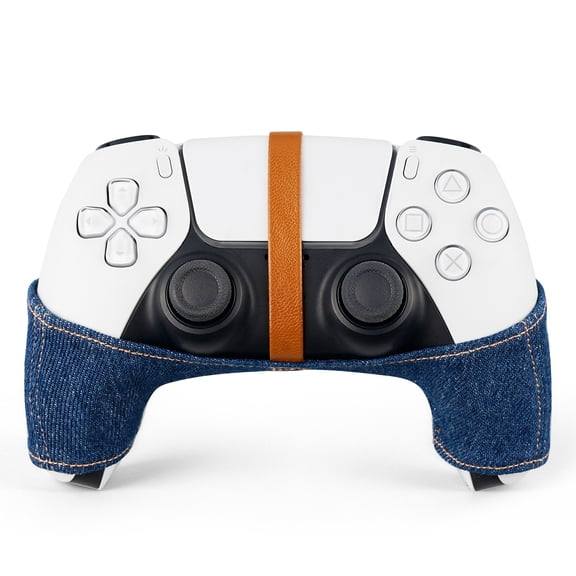 EXknight Denim Overall for PS5 Controller - Non-Slip Grip Cover