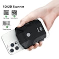 thumbnail image 1 of EY-032P 2D Bluetooth Barcode Scanner Portable Back Clip Scanners Wireless 1D 2D QR Barcode Reader Mobile Payment Industry, 1 of 11