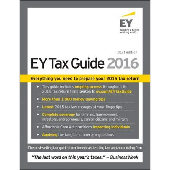 Pre-Owned EY Tax Guide 2016 (Paperback) 1119114586 9781119114581