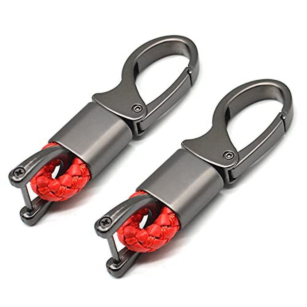 EYANBIS Car Key Fob Keychains Leather Holder Key Chain
