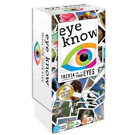 Cardinal Games Eye Know In Cartridge Trivia for Your Eyes, for 12 Years Old and Up