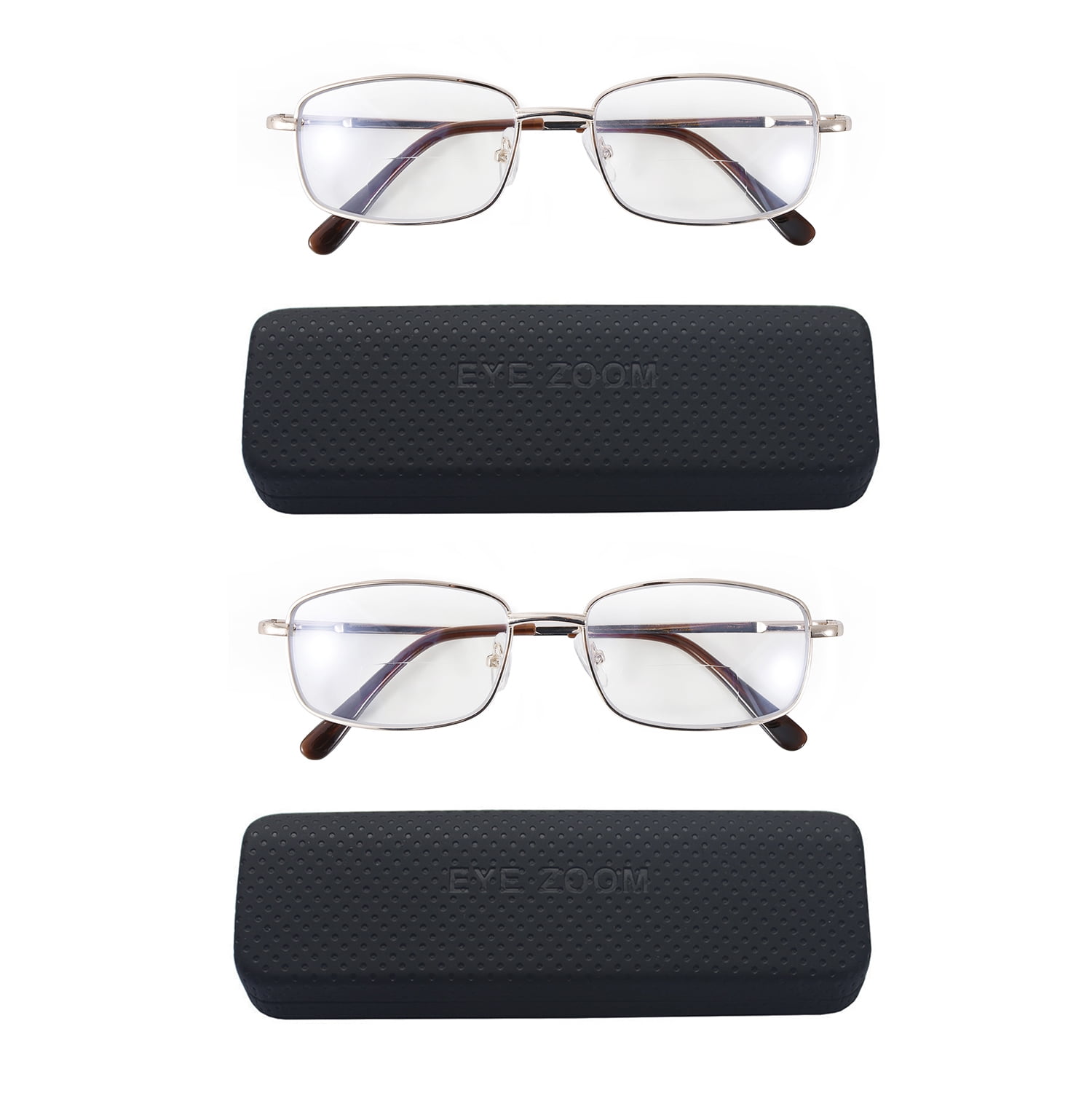Foster Grant - Everett Pop of Power Bifocal Style Blue Light Readers, Tortoise, Size: Os