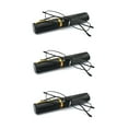 thumbnail image 1 of EYE ZOOM 3 Pack Ultra Slim Compact Tube Reading Glasses with Lightweight Portable Clip Case, Black +2.50, 1 of 5