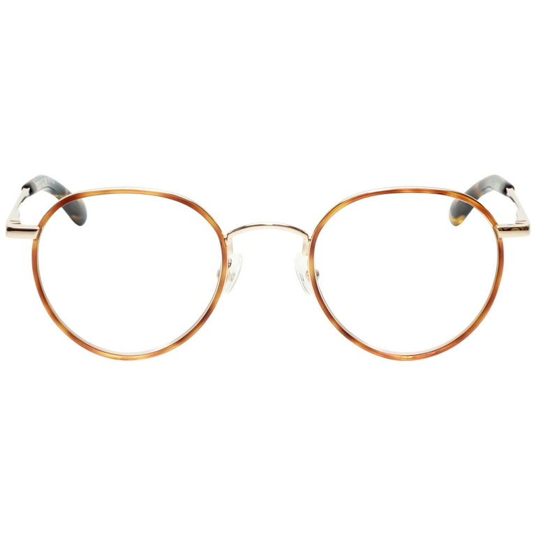 EYEBOBS 3173 BFF 06 Round Reading Glasses Orange Tortoise Gold 1.00