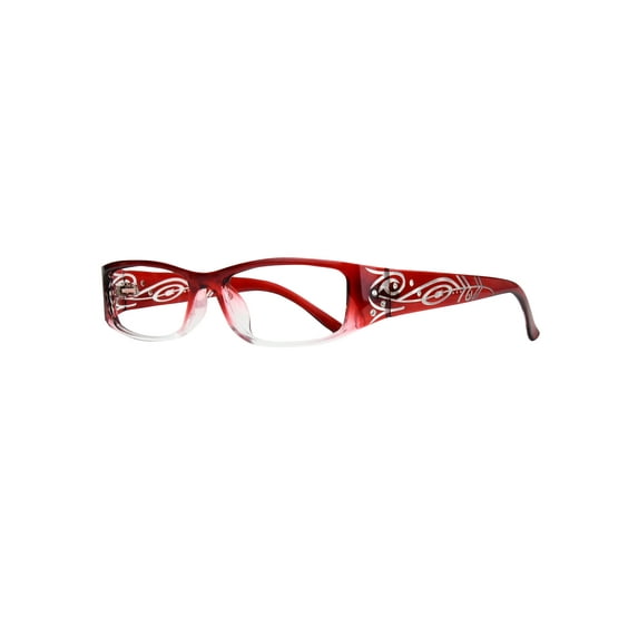 Eyebogo Emma Stylish Reading Glasses for Women (Burgundy, +1.25)