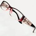 thumbnail image 1 of Eyebogo Kaylee Women Rectangular Reading Glasses, Burgundy, +4.00, 1 of 9