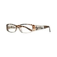 thumbnail image 1 of Eyebogo Kaylee Women Rectangular Reading Glasses, Tortoise, +5.00, 1 of 7