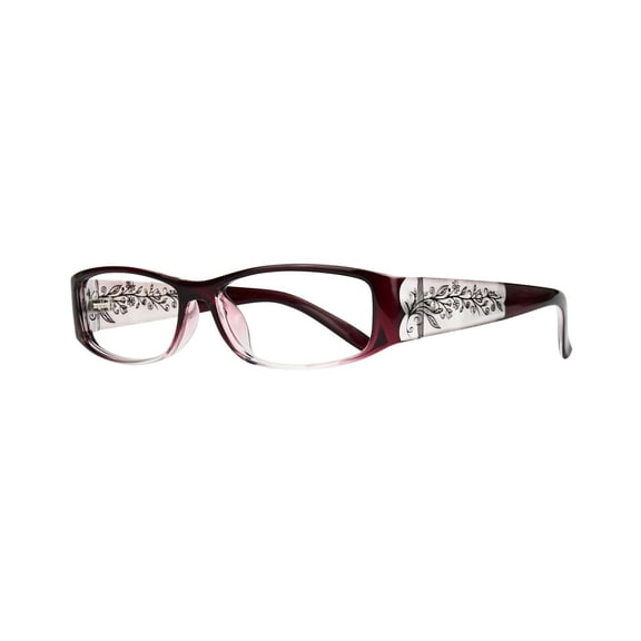Eyebogo Olivia Stylish Reading Glasses for Women (Burgundy, +2.75)