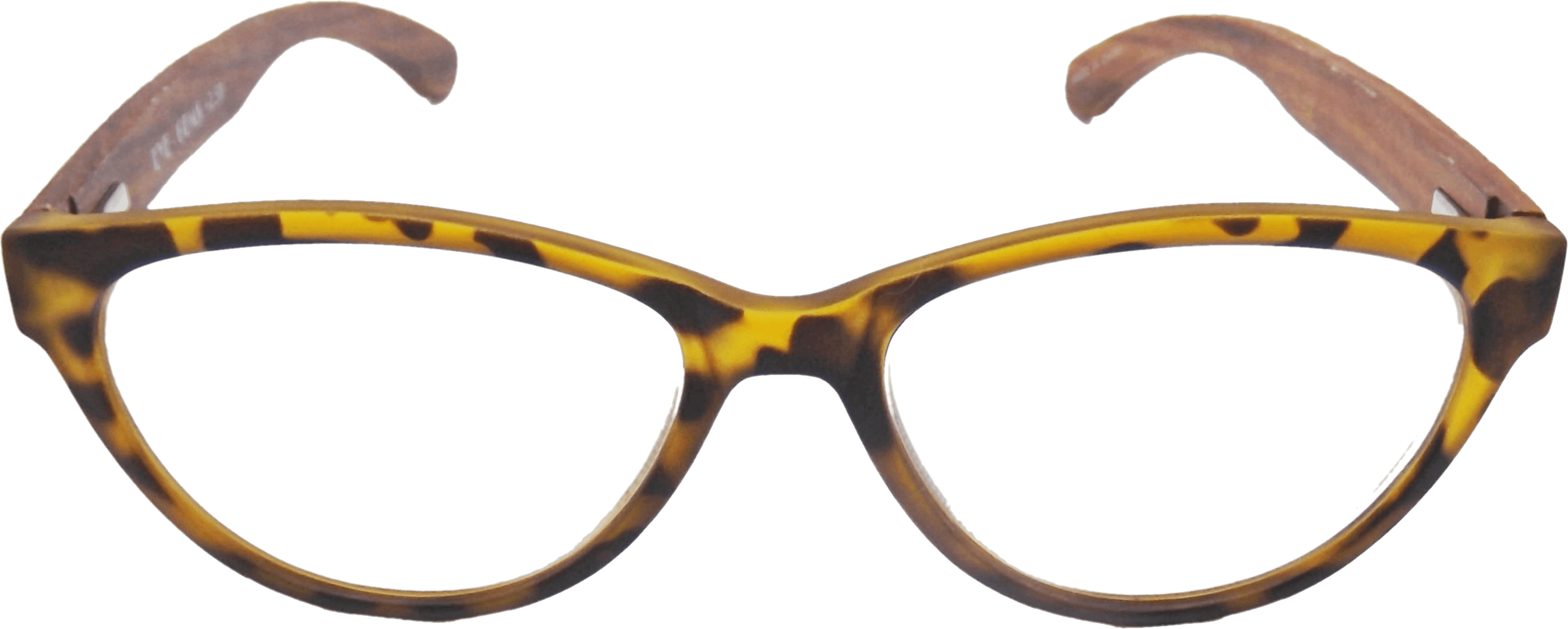 EYEGEMS Brand Blue Light Blocking Computer Reading +1.50 Women Glasses Eco Friendly Sustainable  Ladies Walnut Wood  Honey Tortoise 3461