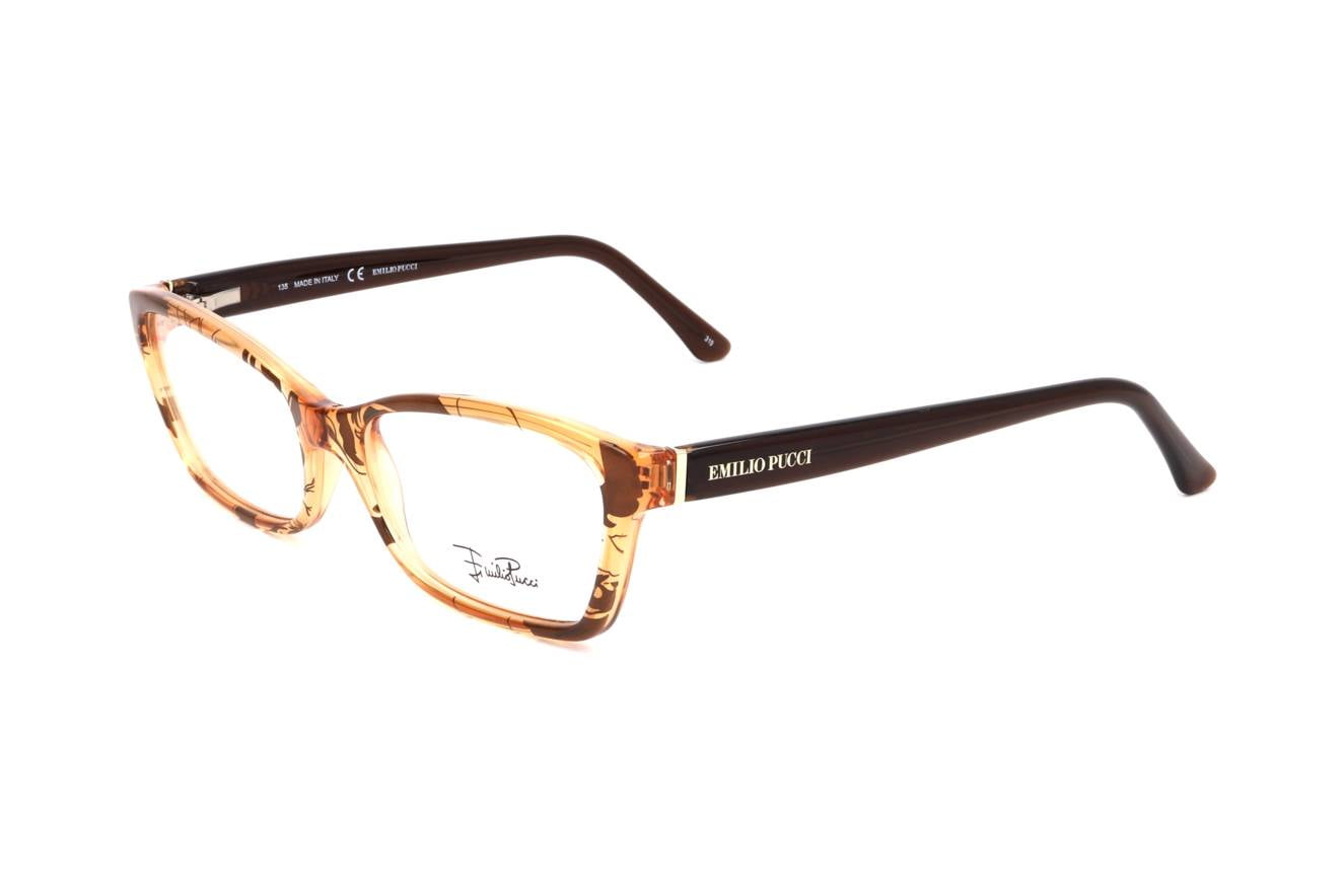 Emilio Pucci Brown Plastic Glasses (Frames) main image 0