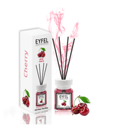 EYFEL Reed Diffusers for Home   Cherry Reed Diffuser Set 4.05 fl oz Oil Diffuser Sticks, Bathroom Diffuser, Home Fragrances, Scented Sticks, Home Decor