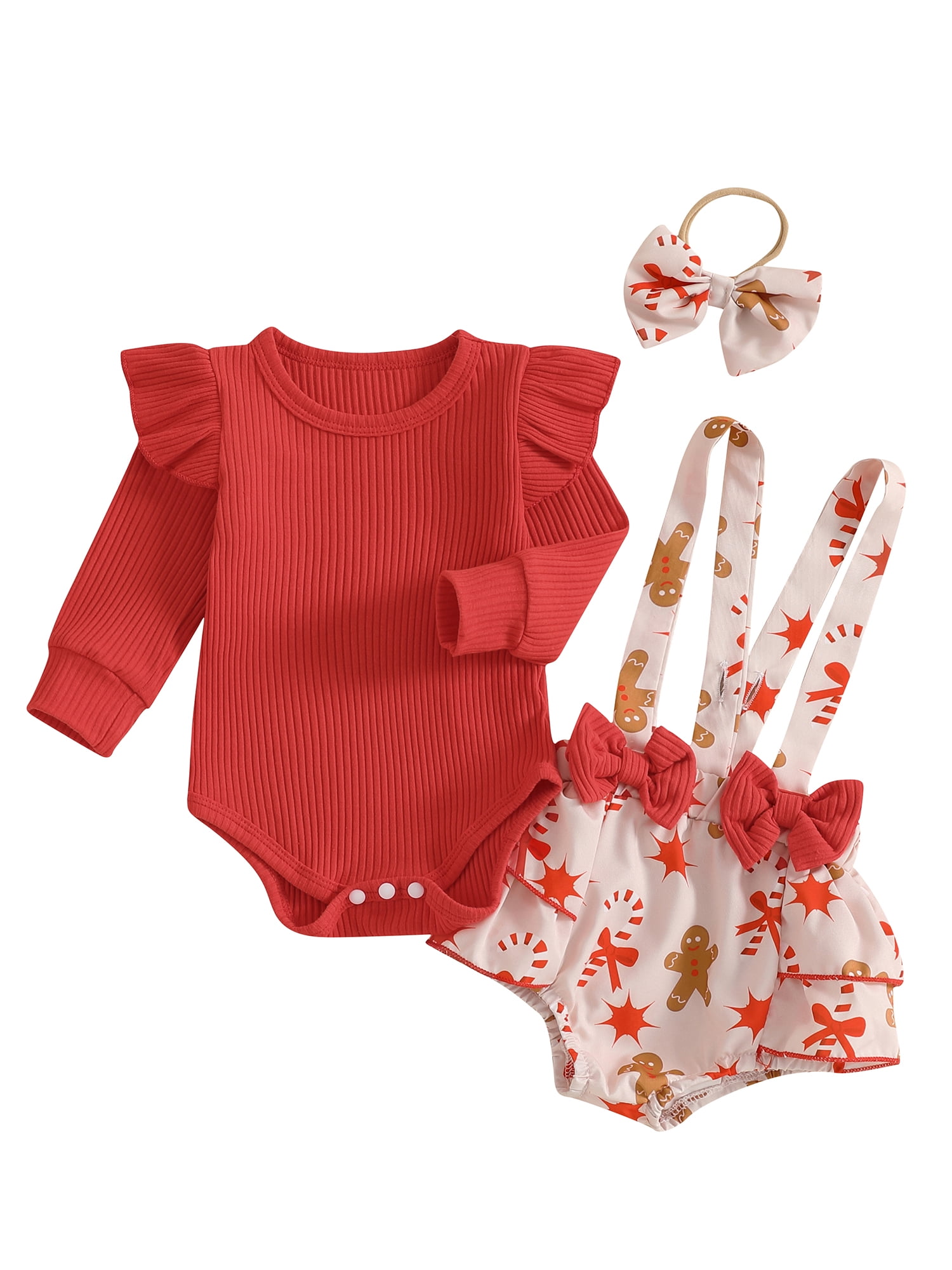 Girls O' Christmas Tree Romper by Millie Jay main image 1