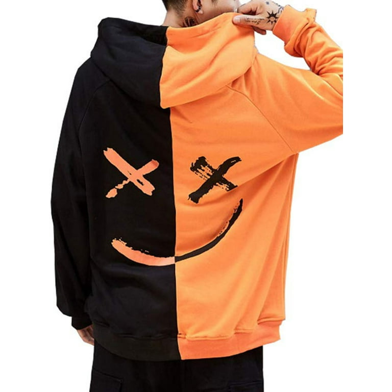 X discount smile hoodie