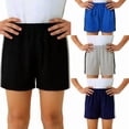 thumbnail image 1 of EYNMVR Boys Athletic Shorts Kids Causal Basketball Soccer Running Sports Gym Active Performance Shorts with Pockets 7-8 Years, 1 of 4