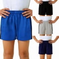 thumbnail image 1 of EYNMVR Boys Athletic Shorts Kids Causal Basketball Soccer Running Sports Gym Active Performance Shorts with Pockets 9-10 Years, 1 of 4