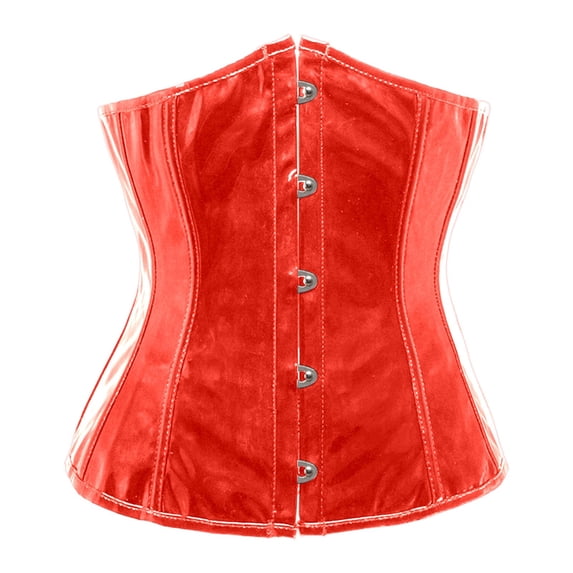 EYNMVR Heavy Duty 26 Double Steel Boned Waist Training Underbust Tight Shaper Corset
