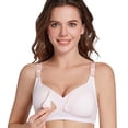 thumbnail image 1 of EYNMVR Nursing Bras for Breastfeeding, Pumping Bras Hands Free, Maternity Bras, Pregnancy Bras, Soft Bras with Extender, 1 of 6
