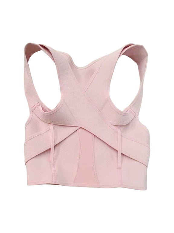 Posture Corrector for Women & Men, Full Back Brace Support with Adjustable Shoulder Straightener