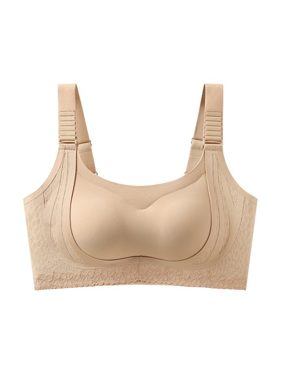 Womens Lift Bras Push Up Full Coverage Custom Bust Shaping Bra Wireless Comfy Soft Bralettes for Seniors 2026