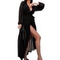 thumbnail image 1 of EYNMVR Womens UPF 50+ Cover-Up Dress Beach SPF Sun Protection Long Sleeve Shirts Dress Lightweight Athletic UV, 1 of 4