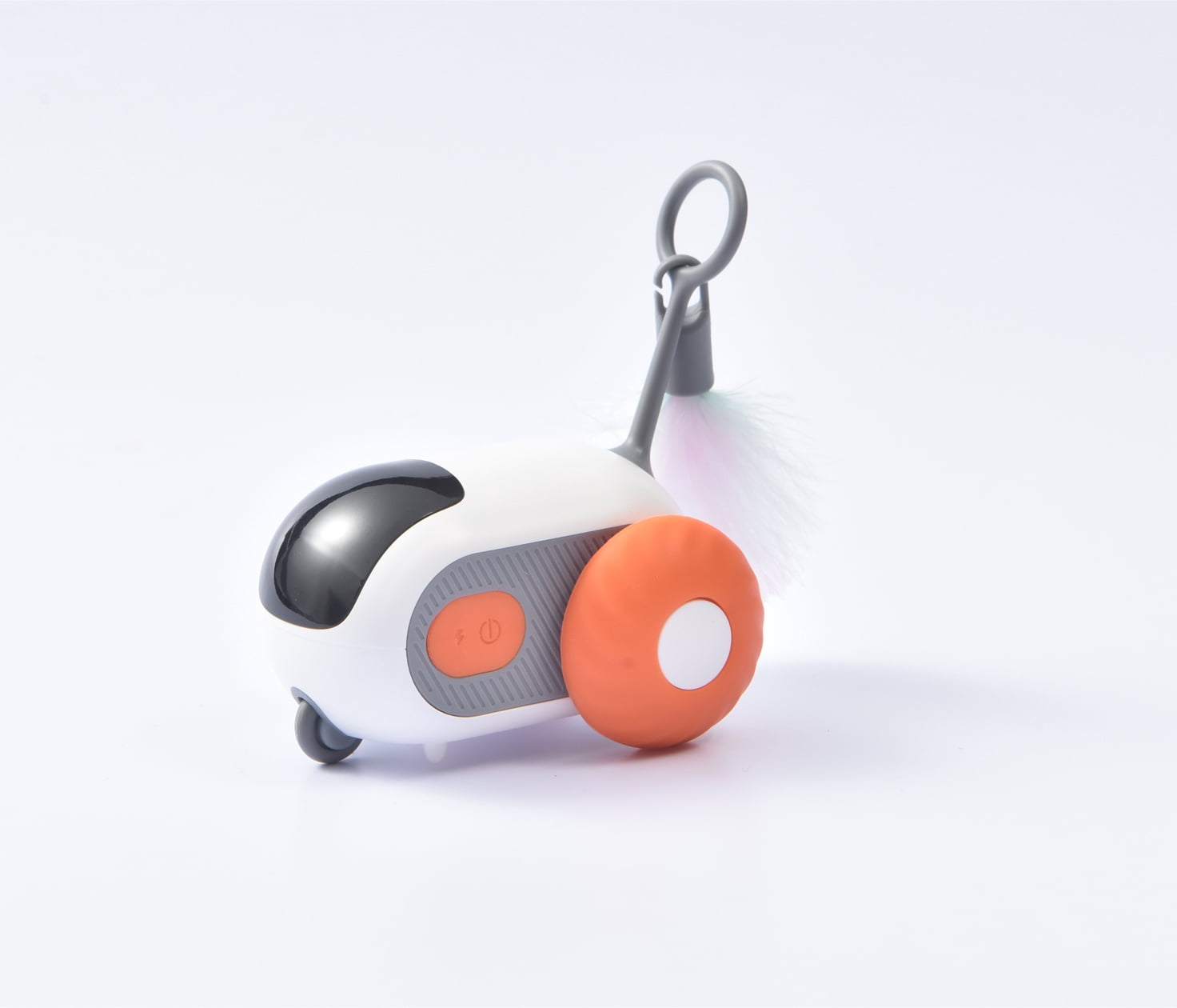 Contoler Mouse EYS Glide Remote Control & Auto Mouse Cat Toy with Feather Teaser ...