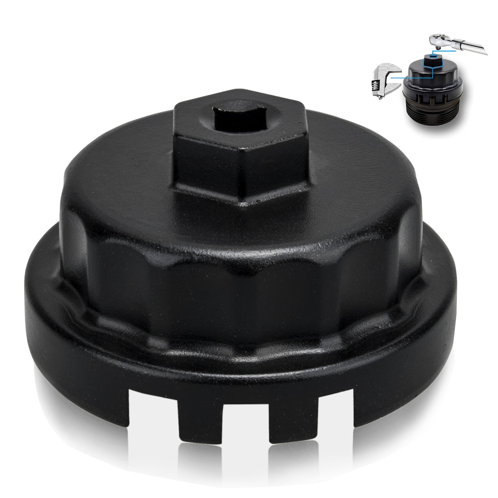 EYSENC Oil Filter Wrench for Toyota Lexus, Heavy Duty Oil Filter Cap