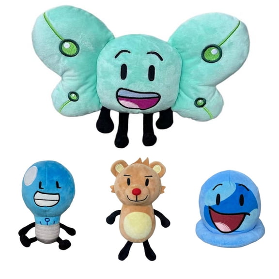 EYUCDVC 4pcs Inanimate Insanity Plushies,8"Soft and Huggable Plush Toy,Collectible Stuffed Animal for All Ages