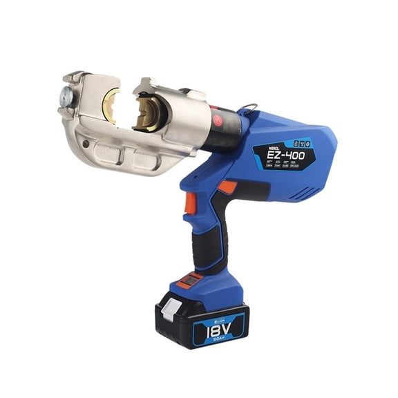 EZ-300/EZ-400 Rechargeable Hydraulic Pliers, Electric Hydraulic Crimping Charging Crimping Tool With LED Display Screen Crimping ,Easy to Use