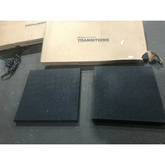 EZAccess Rubber Threshold Ramp (TWO -24 X 24 ) RISERS ONLY 13958