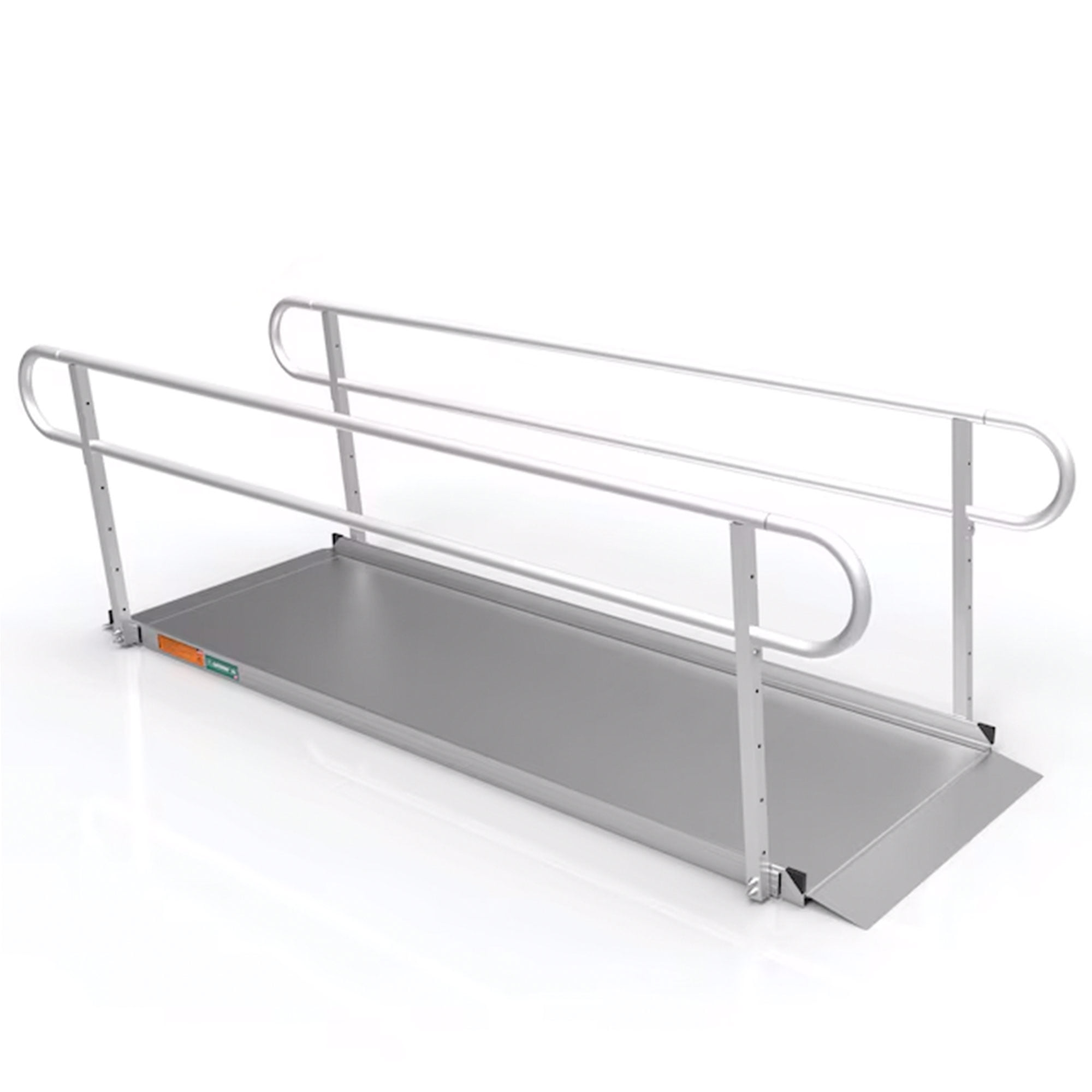 EZ-ACCESS 9-Foot Aluminum Portable Wheelchair Ramp with Handrails
