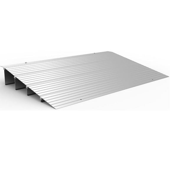 EZ-ACCESS TRANSITIONS 4 Inch Portable Aluminum Modular Entry Ramp