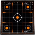 thumbnail image 1 of EZ-Aim Adhesive Splash Sight-In Grid Target, Black, 12x12, 1 of 7