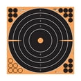 thumbnail interactive-video image 1 of EZ Aim Bullseye Paper Shooting Targets, 12.5"W x 12.5"H, 0.39 lb, 4-Pack, Multi, 1 of 7