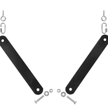 EZ Aim Gong Shooting Target Hanging Kit, Rubber Strap, 8"L, 1.4 lb, Black