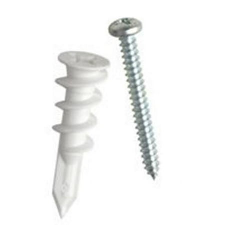 E-Z Ancor Twist-N-Lock #6 x 1-1/4 In. 50 Lbs. Drywall Anchor (6-Count) 11353