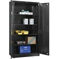thumbnail image 1 of EZ Assemble Steel Storage Cabinet - Black - 72 x 36 x 18 in., 1 of 1