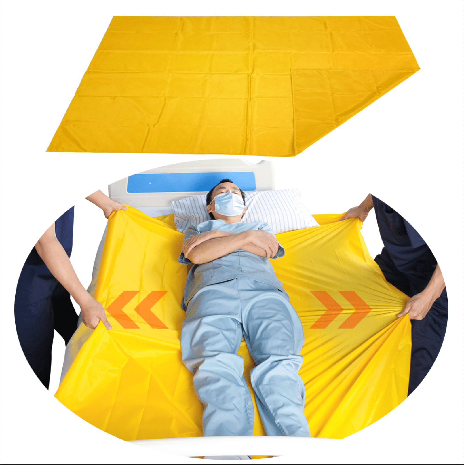 EZ Assistive Patient Transfer Slide Sheet for Patient/Elderly/Seniors