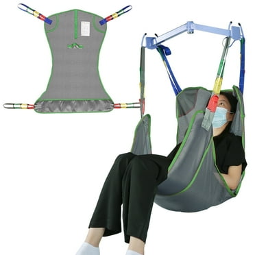 EZ Assistive Universal Full Body Patient Lift Sling, Mesh Fabric, 500 Lbs Capacity, Large