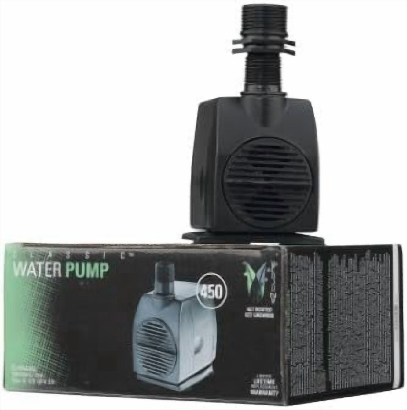 EZ-CLONE 706440 Water Pump 450 (320 GPH) for 9, 16, and 32 Units, Small