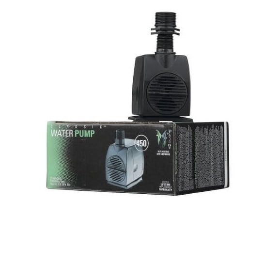 EZ-CLONE 706440 Water Pump 450 (320 GPH) for 9, 16, and 32 Units, Small