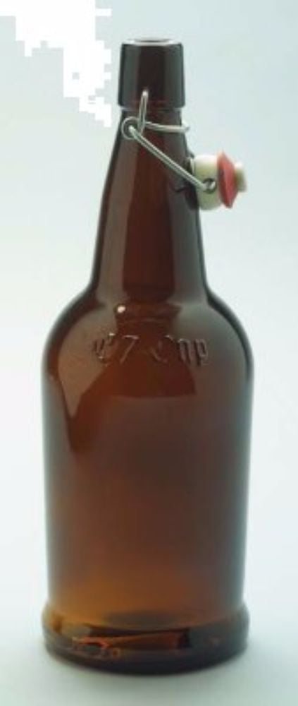 1 Liter Amber EZ Cap Bottles